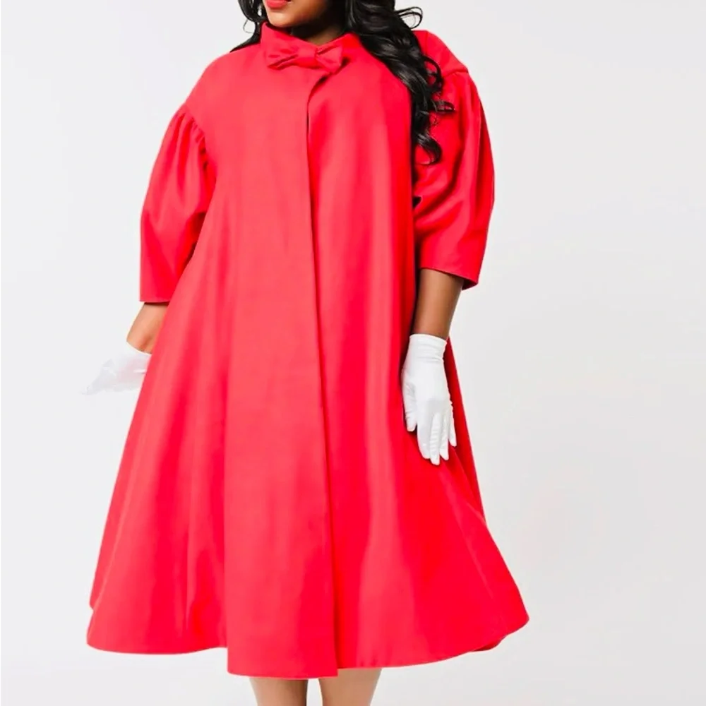 Unique Vintage Barbie 1960s Swing Red Women's Jacket - Picture 8 of 10